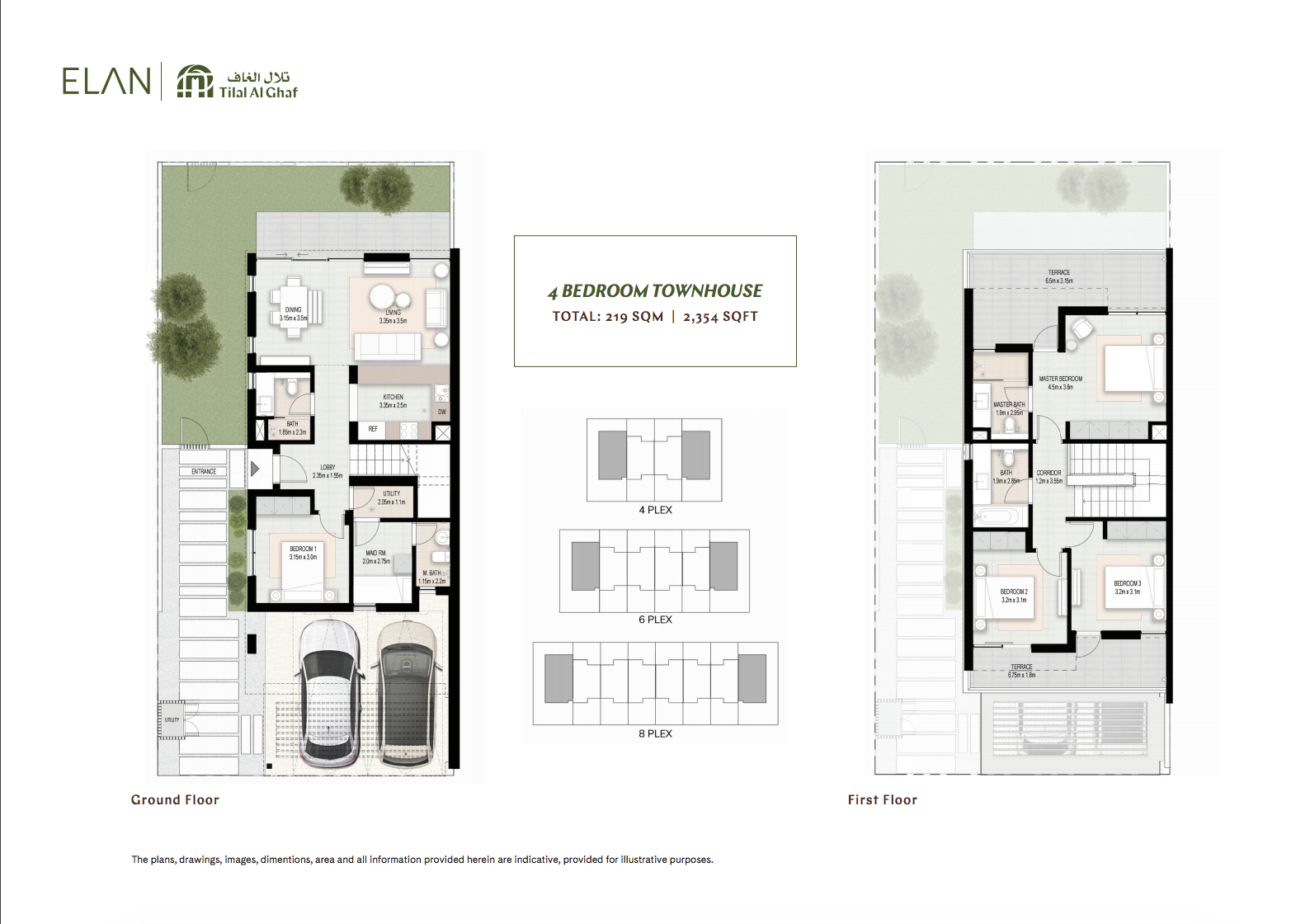 4 Bedroom floor plan