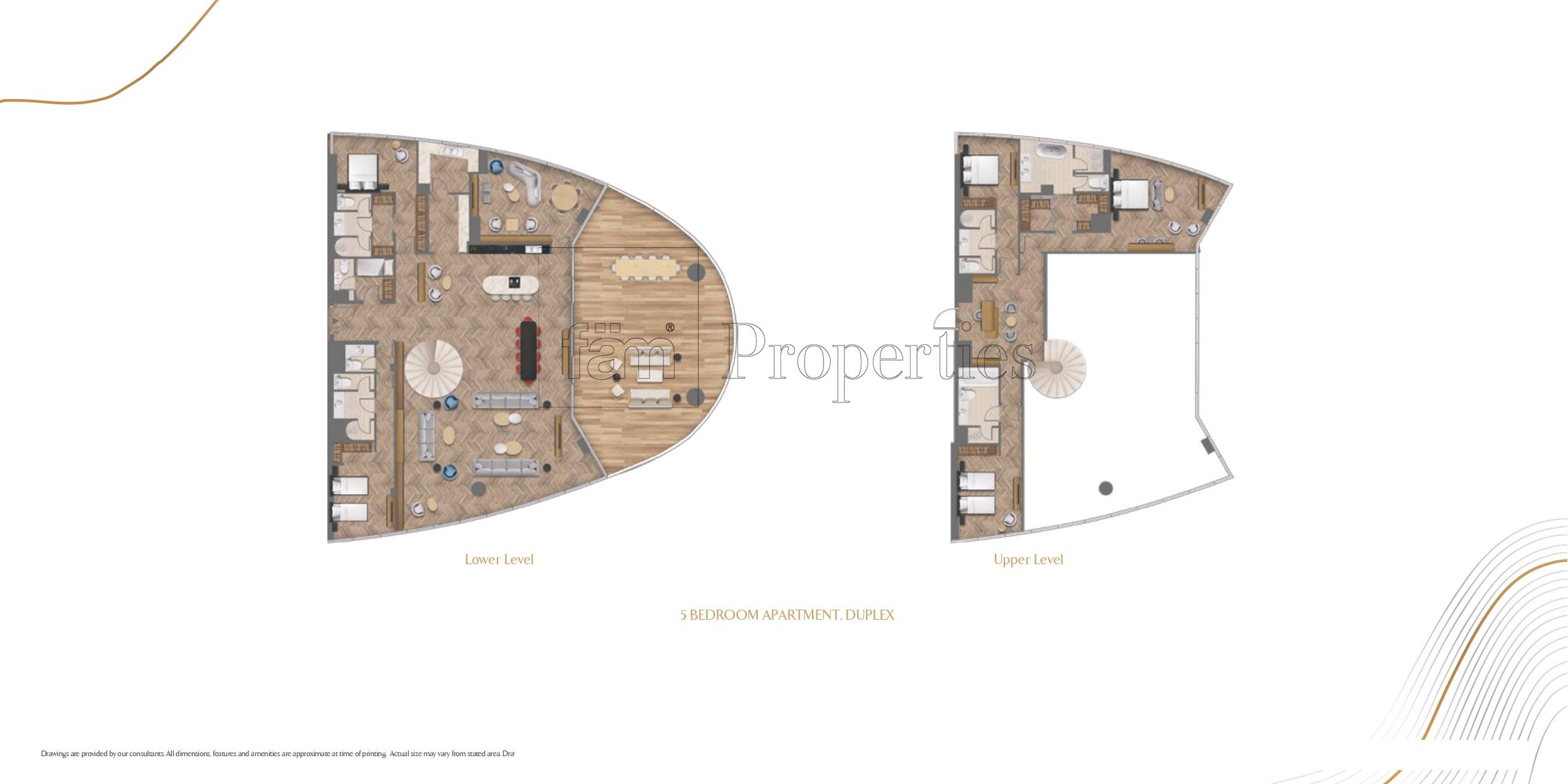 5 Bedroom floor plan