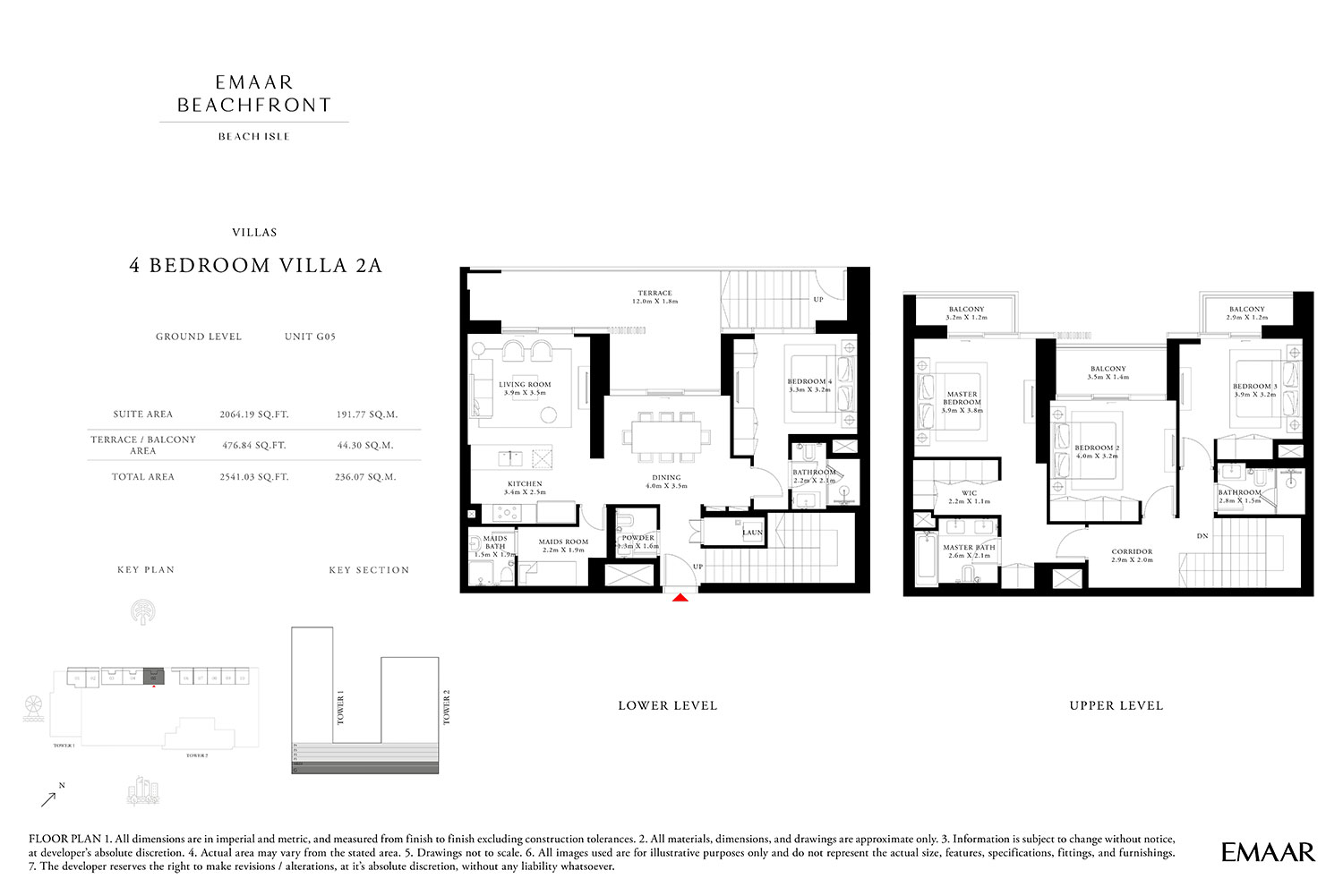 4 Bedroom floor plan