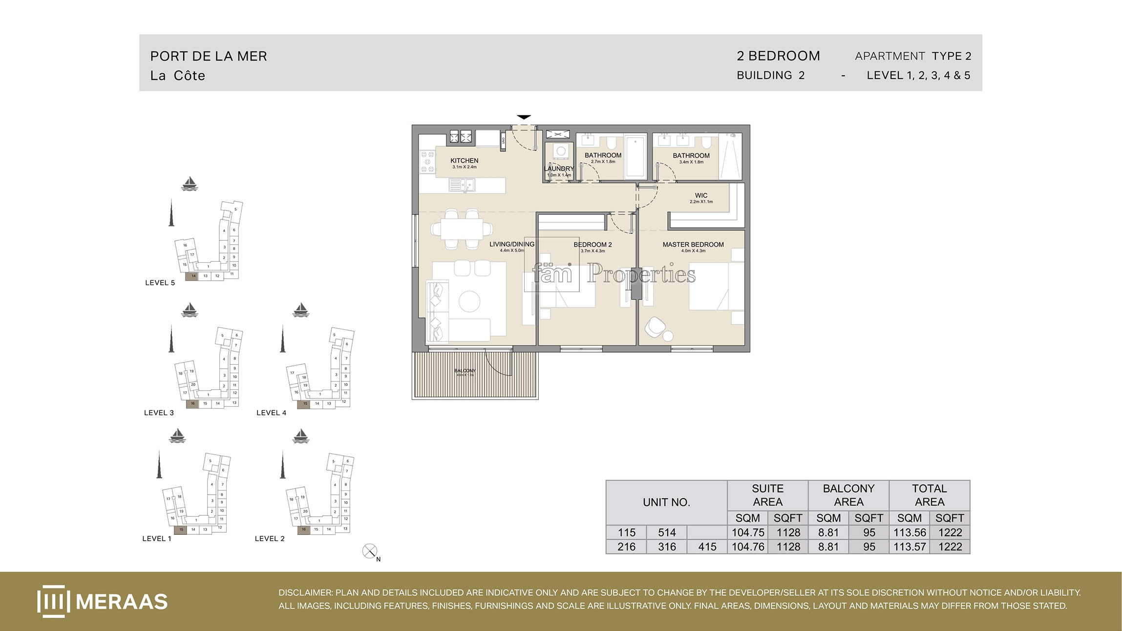 Type 2 floor plan