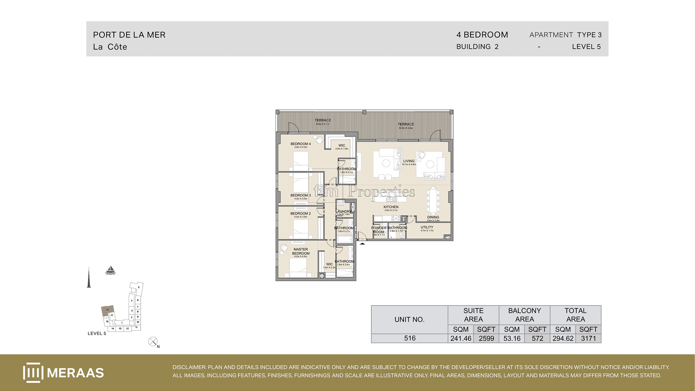 Type 3 floor plan