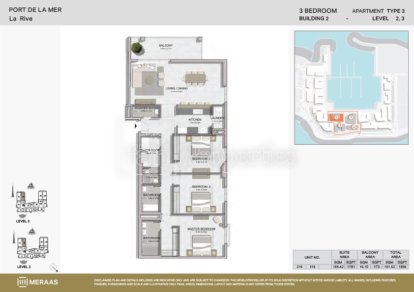 Type 3 floor plan