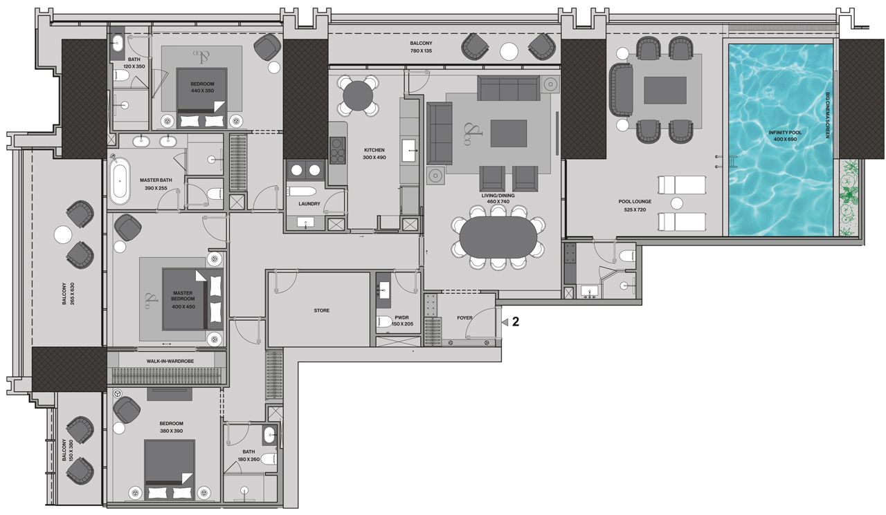 None floor plan
