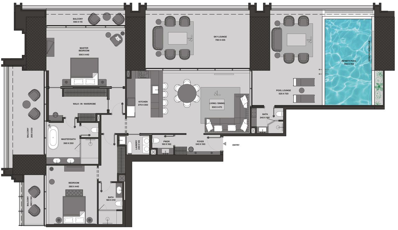 None floor plan