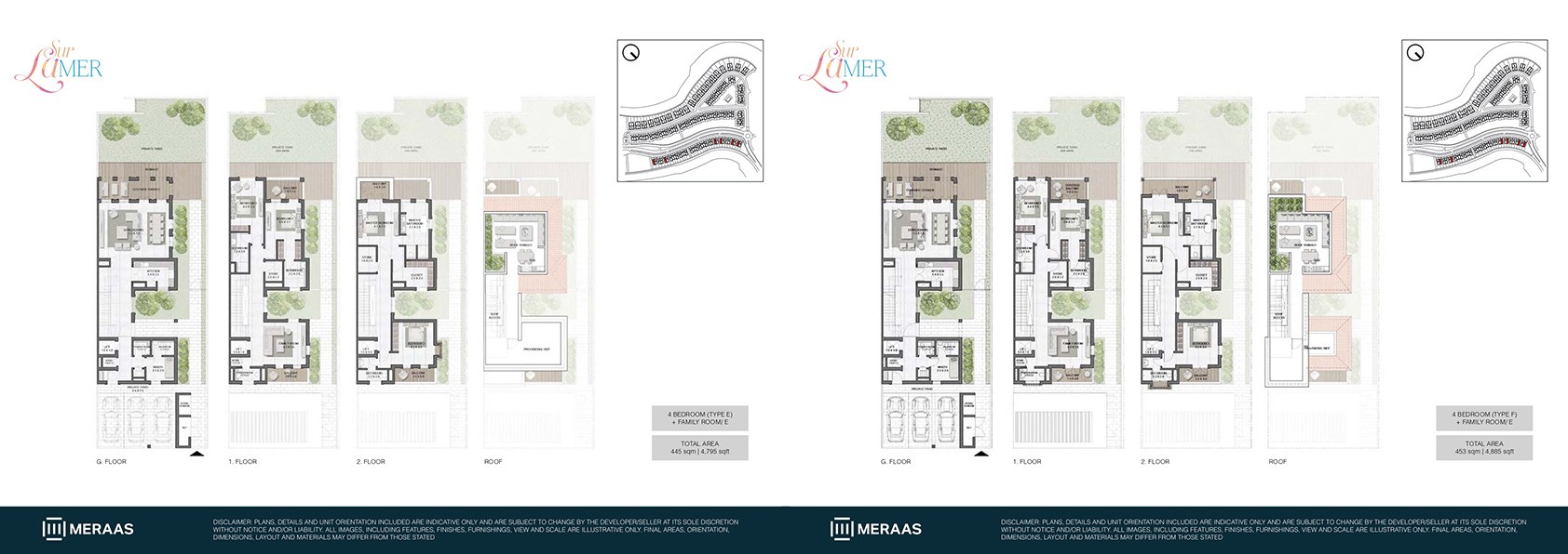 4 Bedroom Type E floor plan