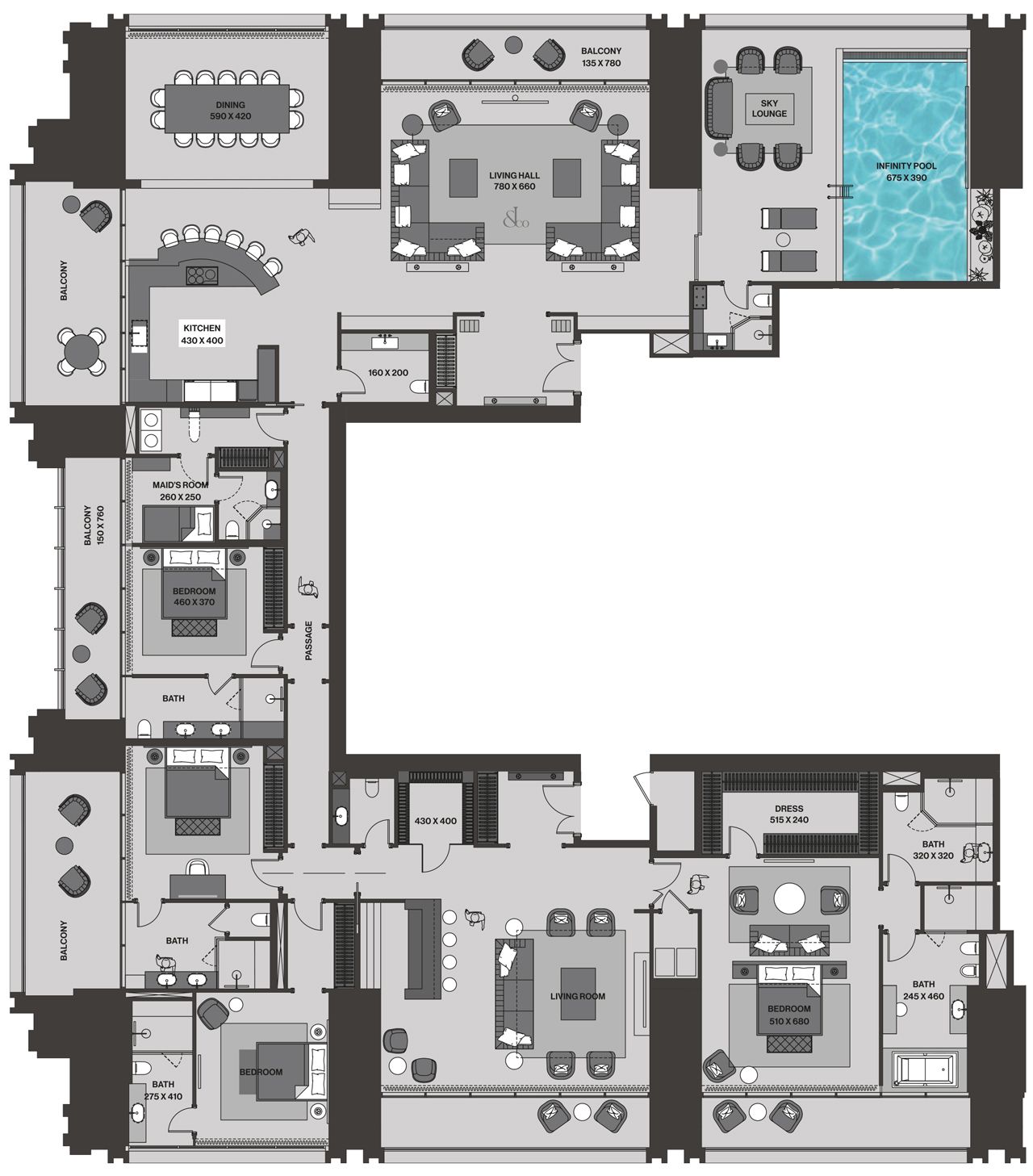 None floor plan