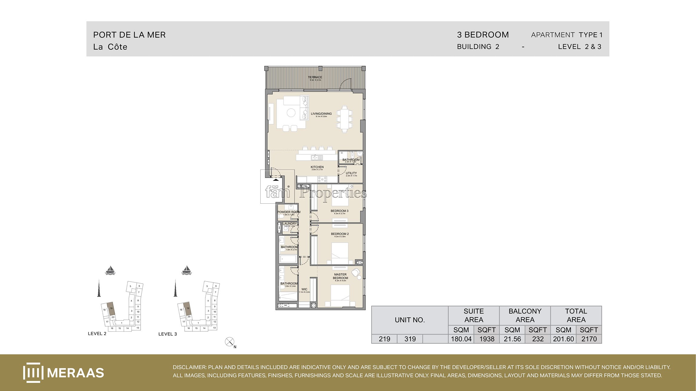 Type 1 floor plan