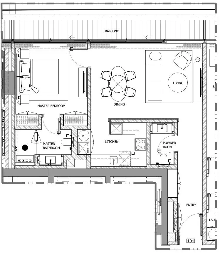 None floor plan