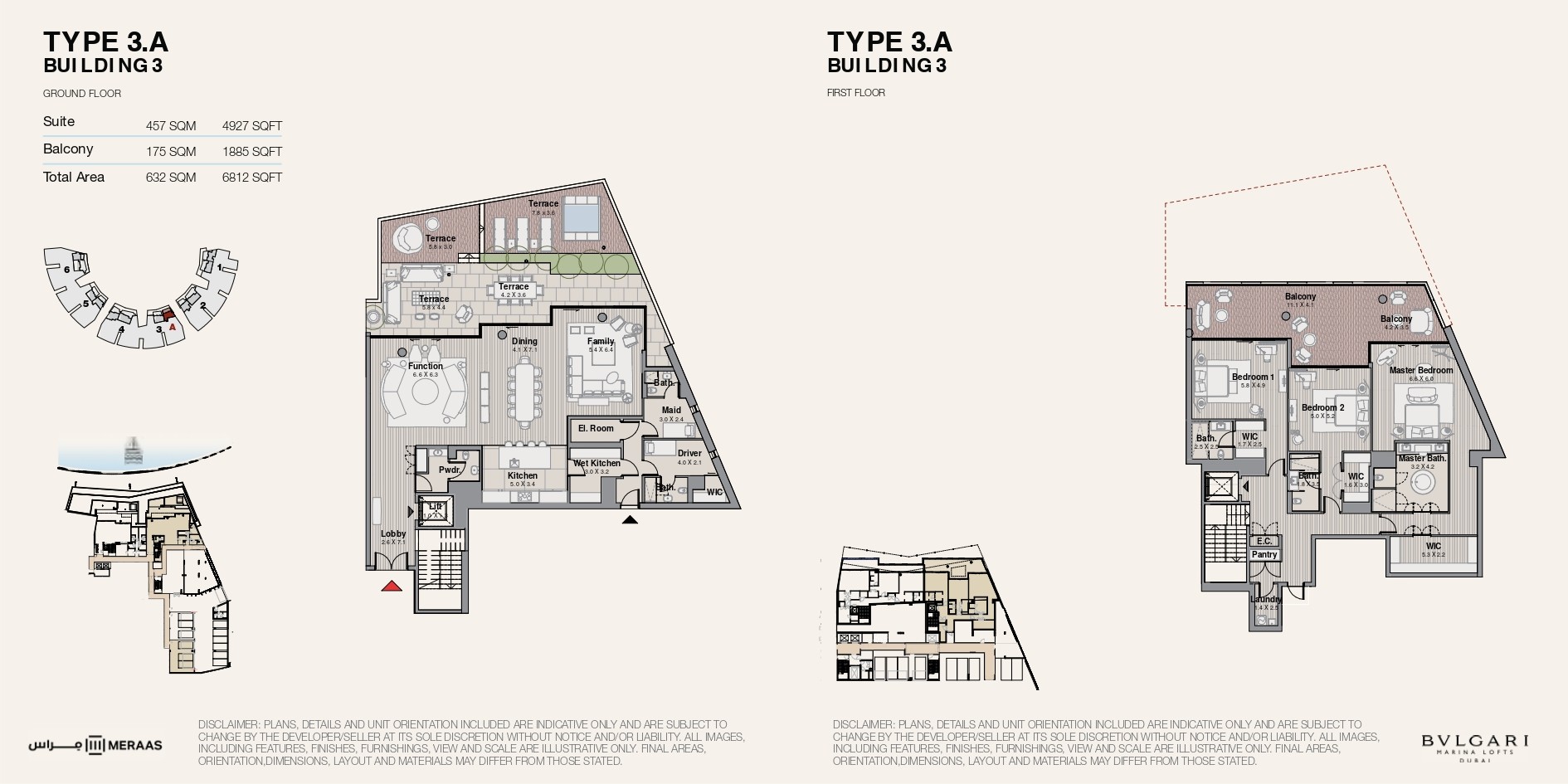 Type 3A floor plan