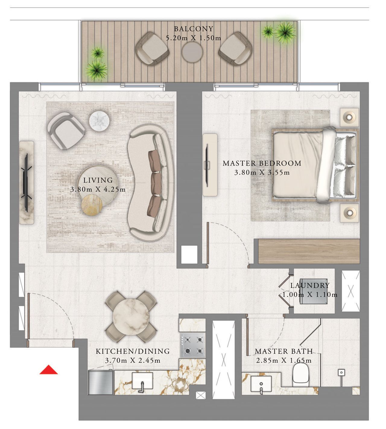 None floor plan
