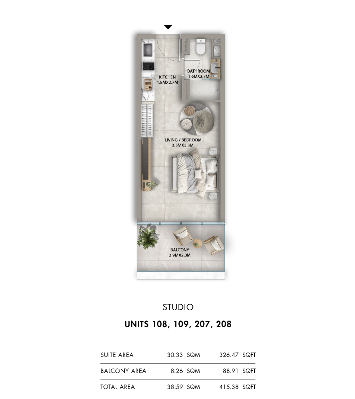 None floor plan