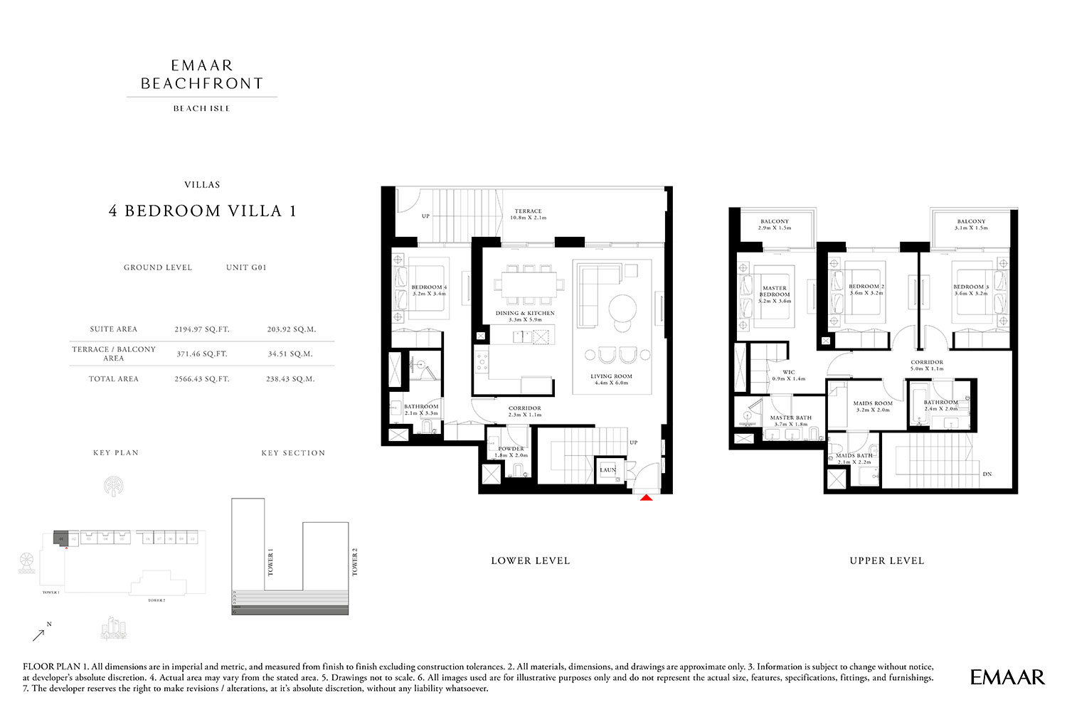 4 Bedroom floor plan