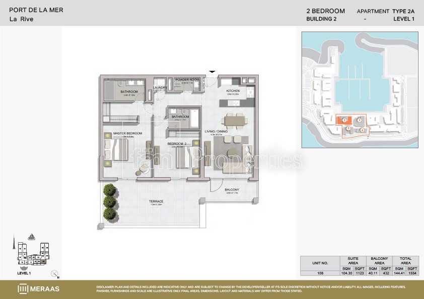 Type 2A floor plan