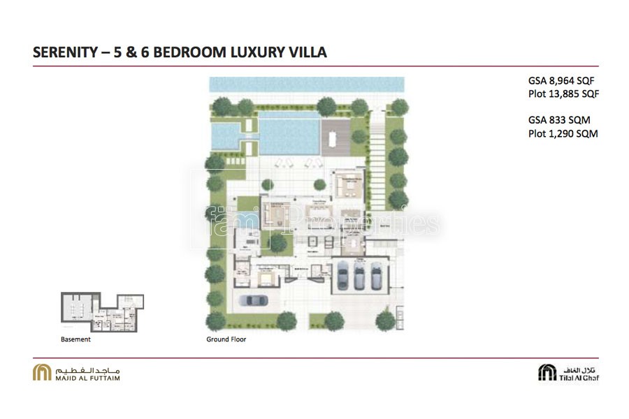 6 Bedroom floor plan