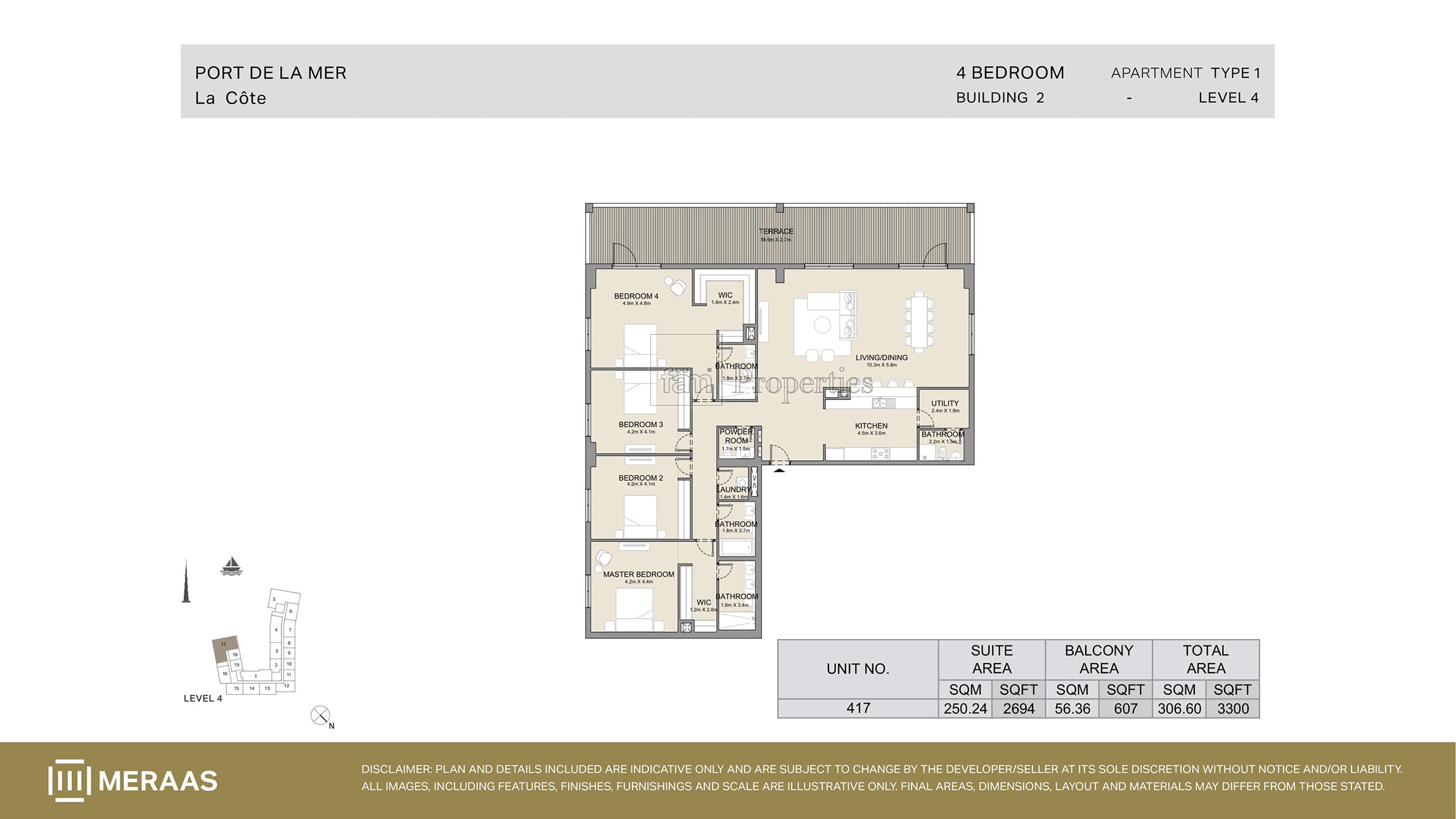 Type 1 floor plan