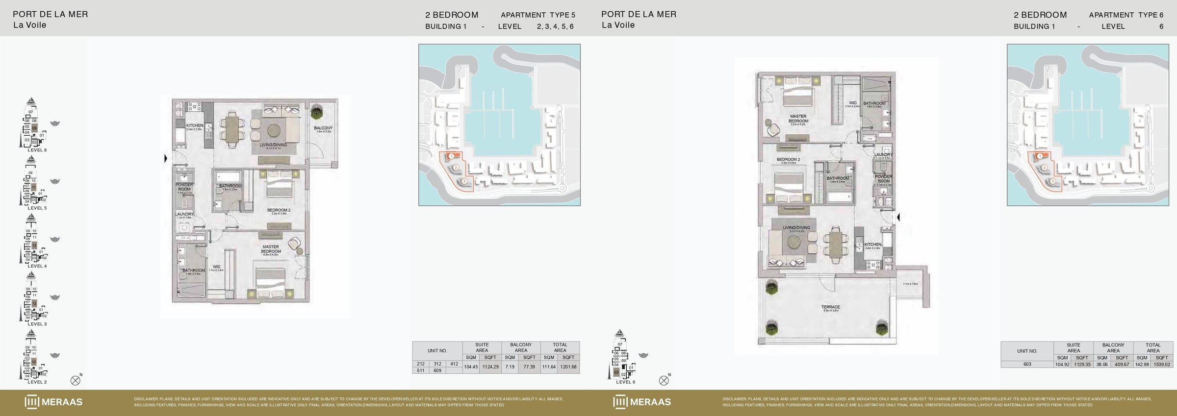 2 Bedroom floor plan