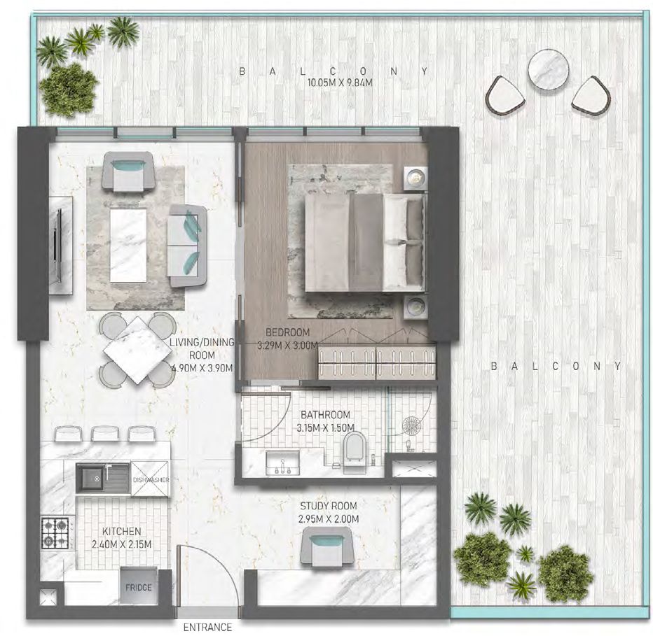 None floor plan