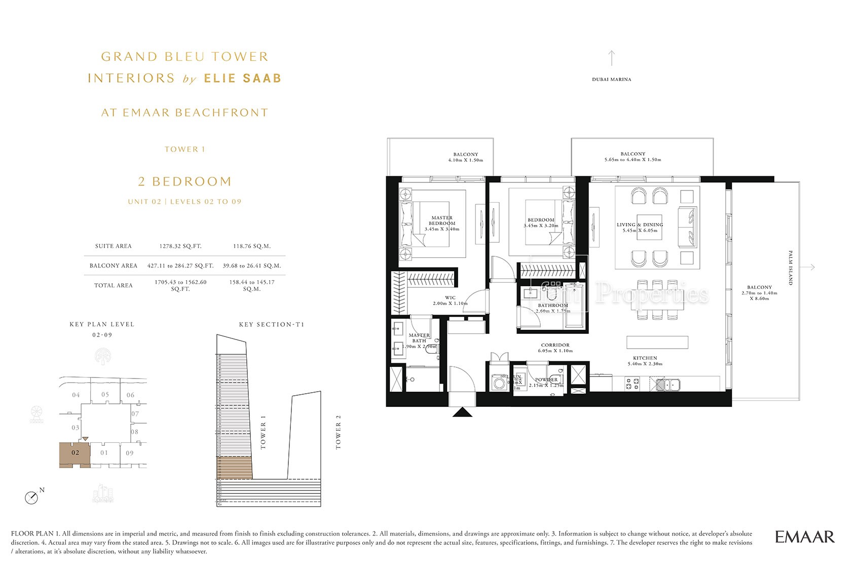 2 Bedroom floor plan