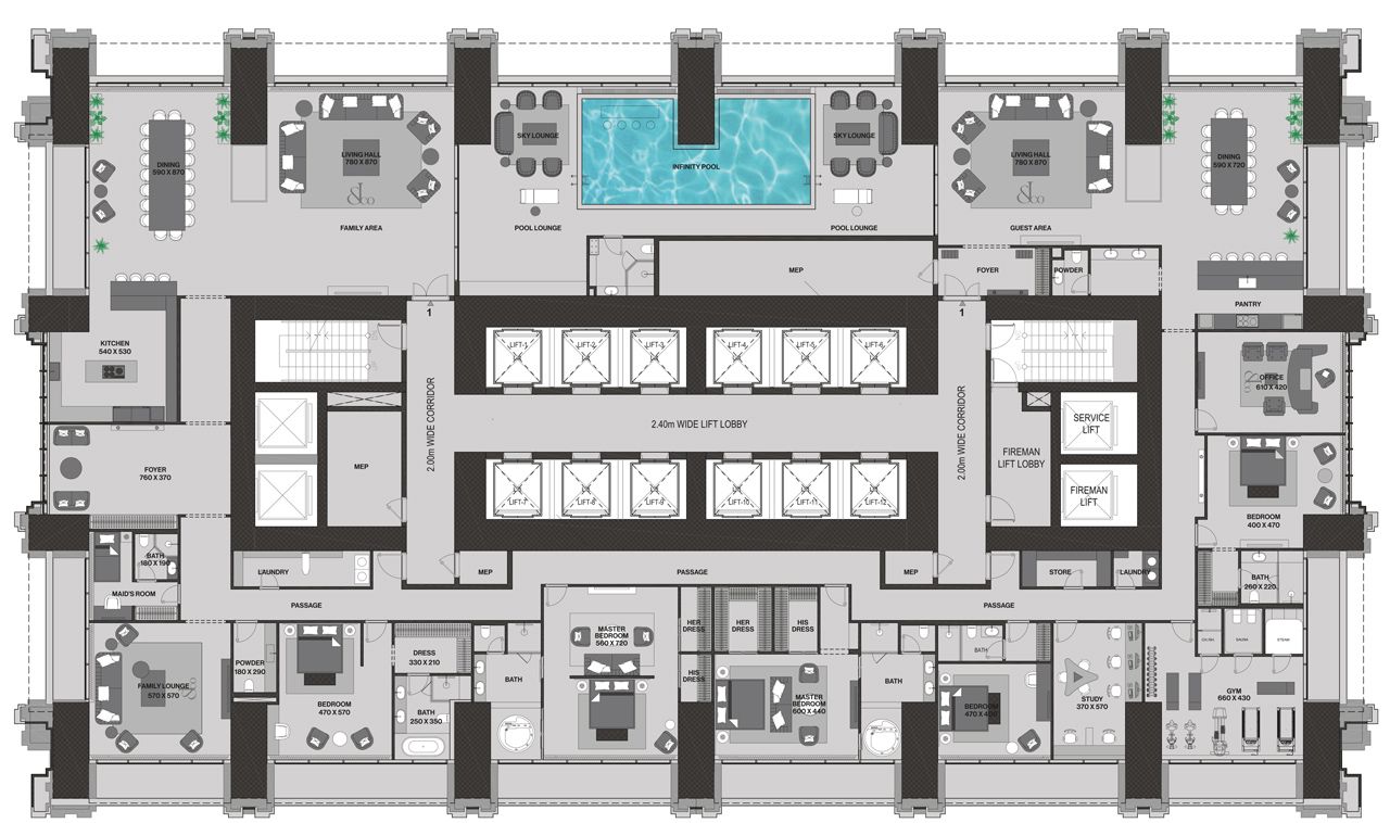 None floor plan