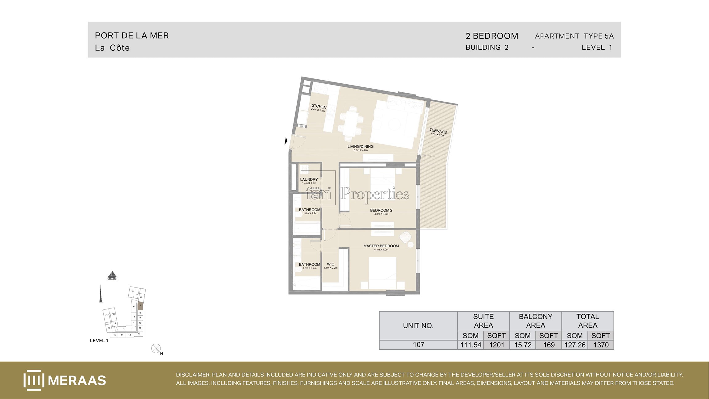 Type 5A floor plan