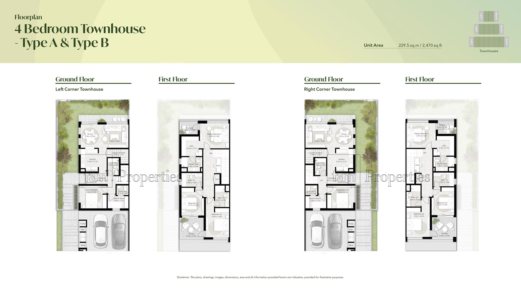 4 Bedroom floor plan