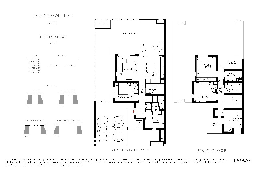 4 Bedroom floor plan