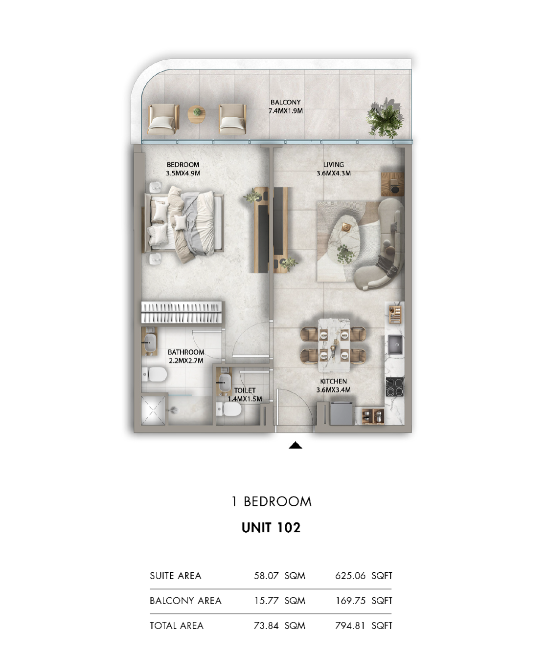 None floor plan