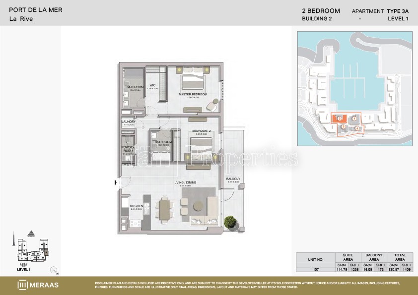 Type 3A floor plan