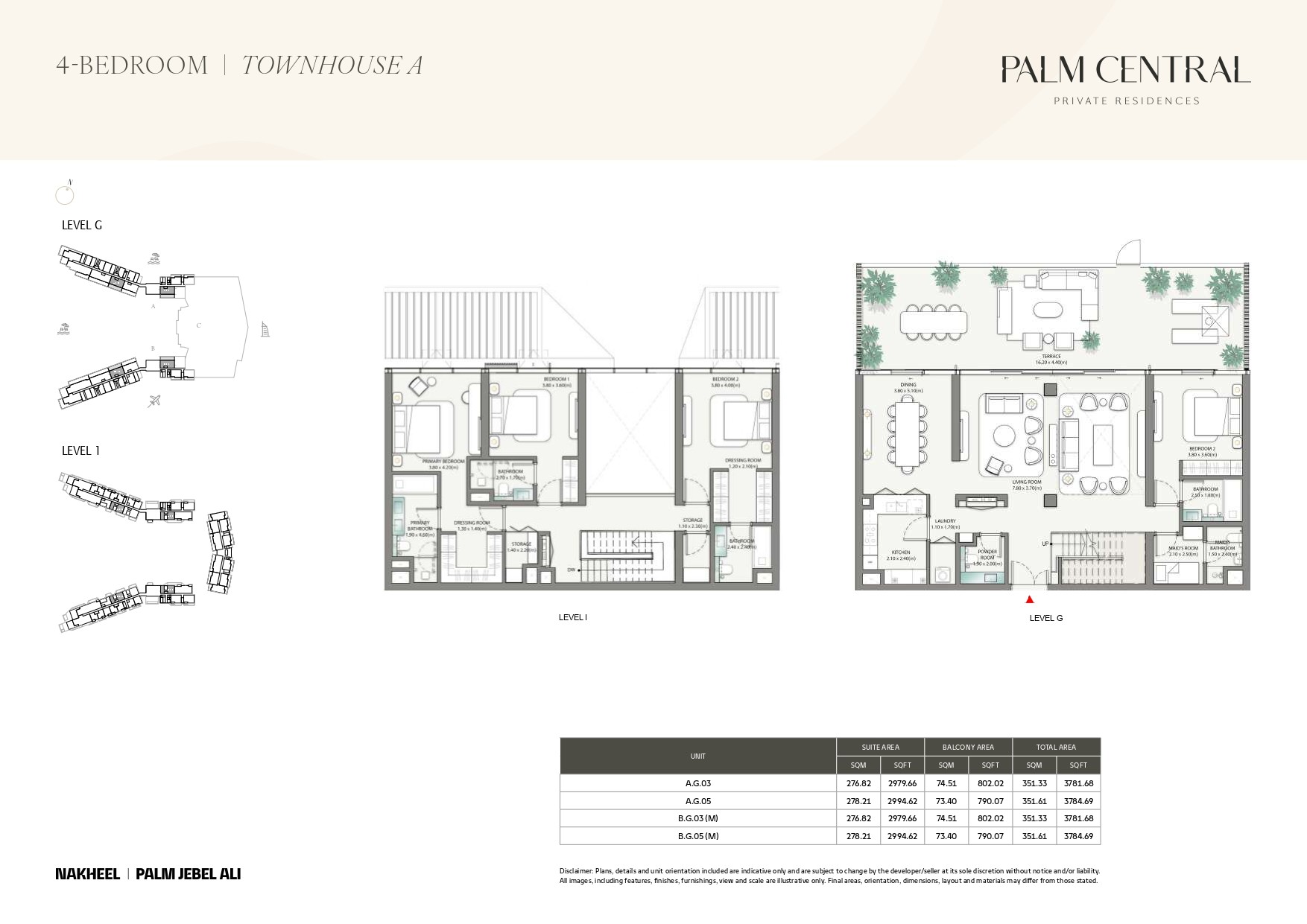 4 Bed floor plan