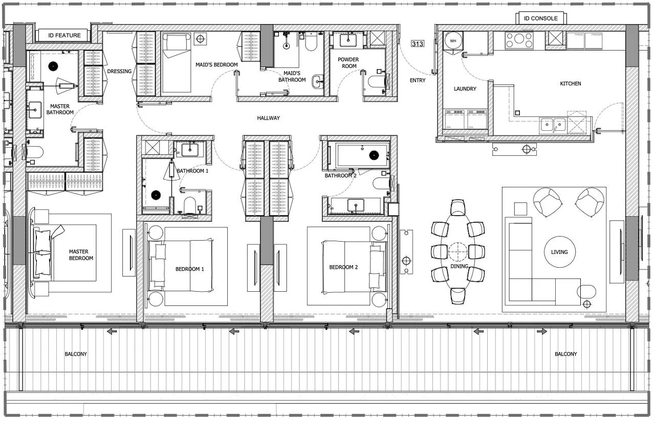 None floor plan
