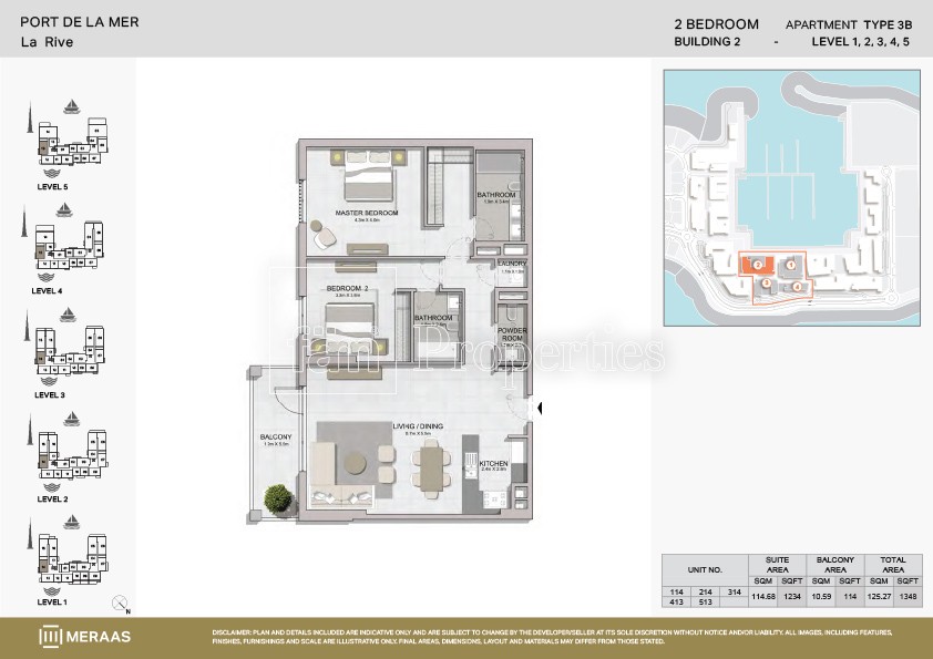 Type 3B floor plan