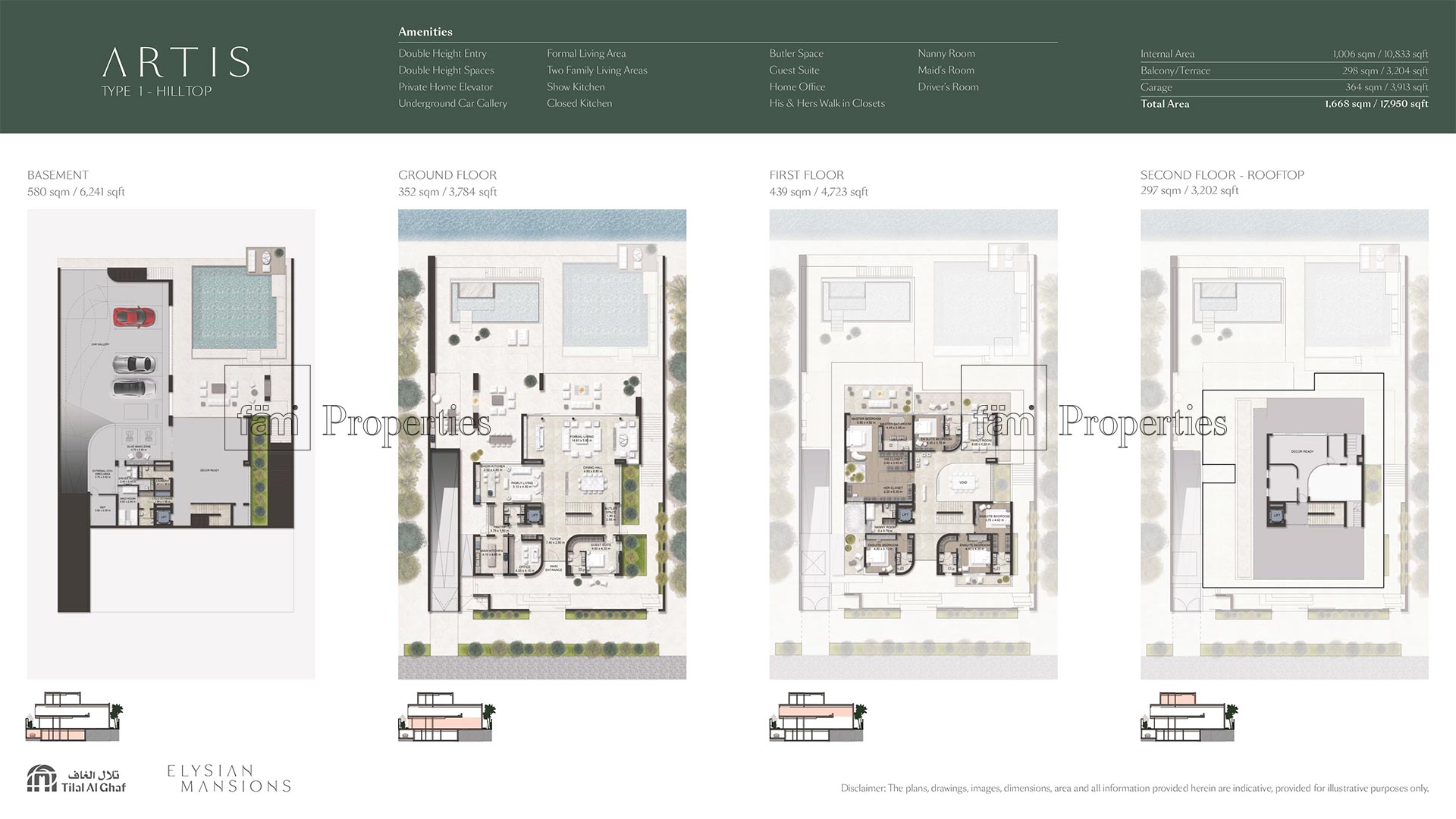 5 Bedroom floor plan
