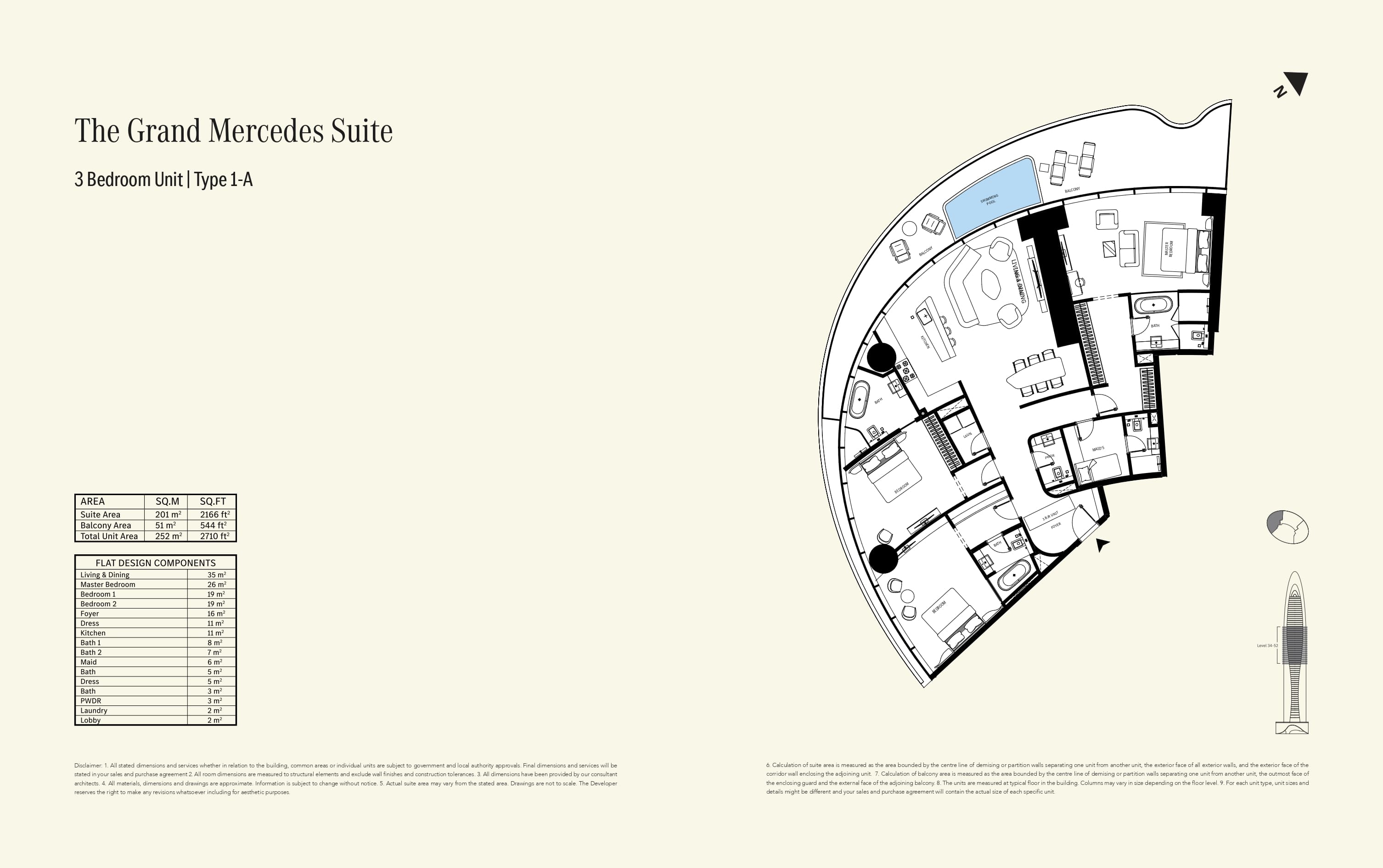 Type 1- A floor plan