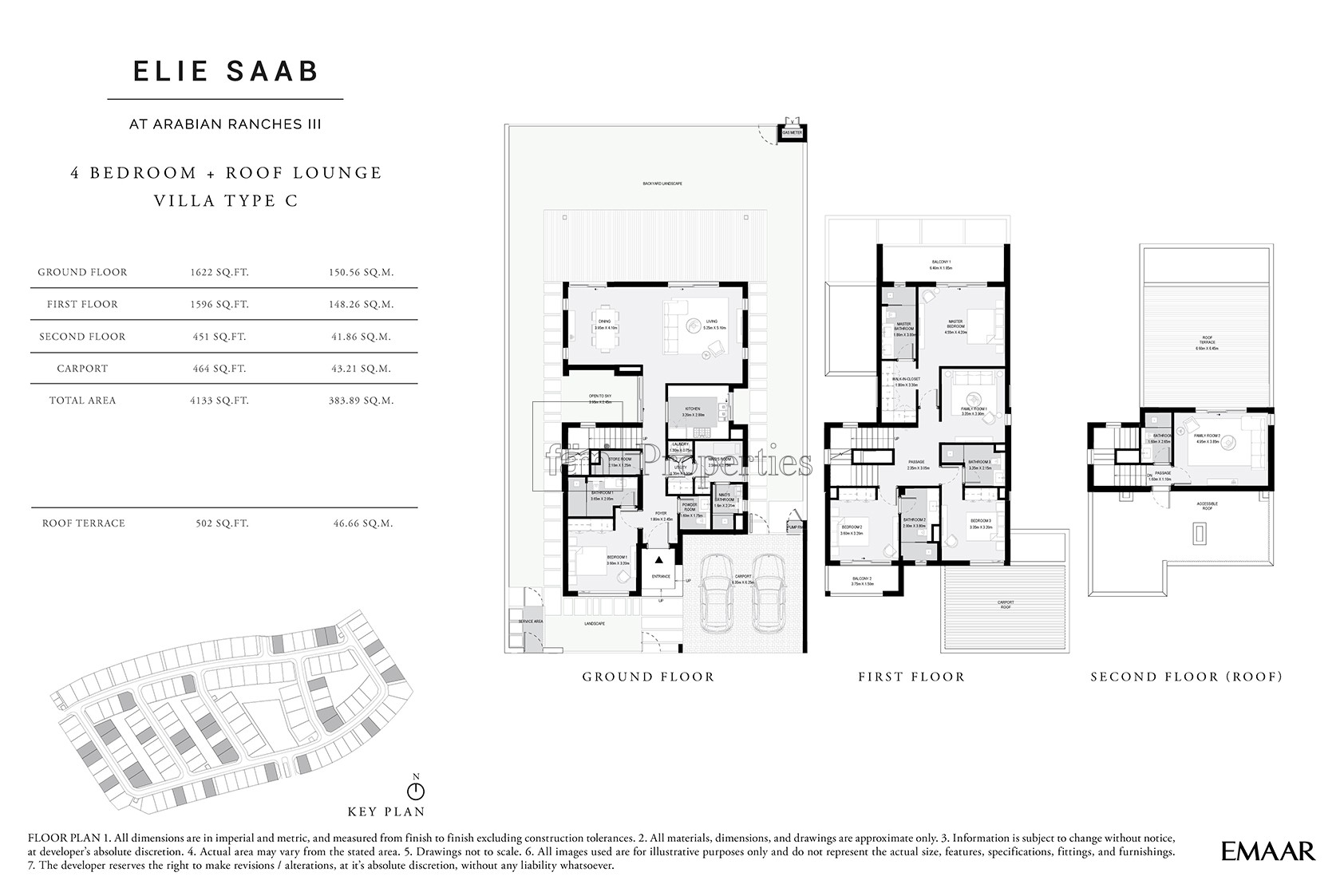 4 bedroom floor plan