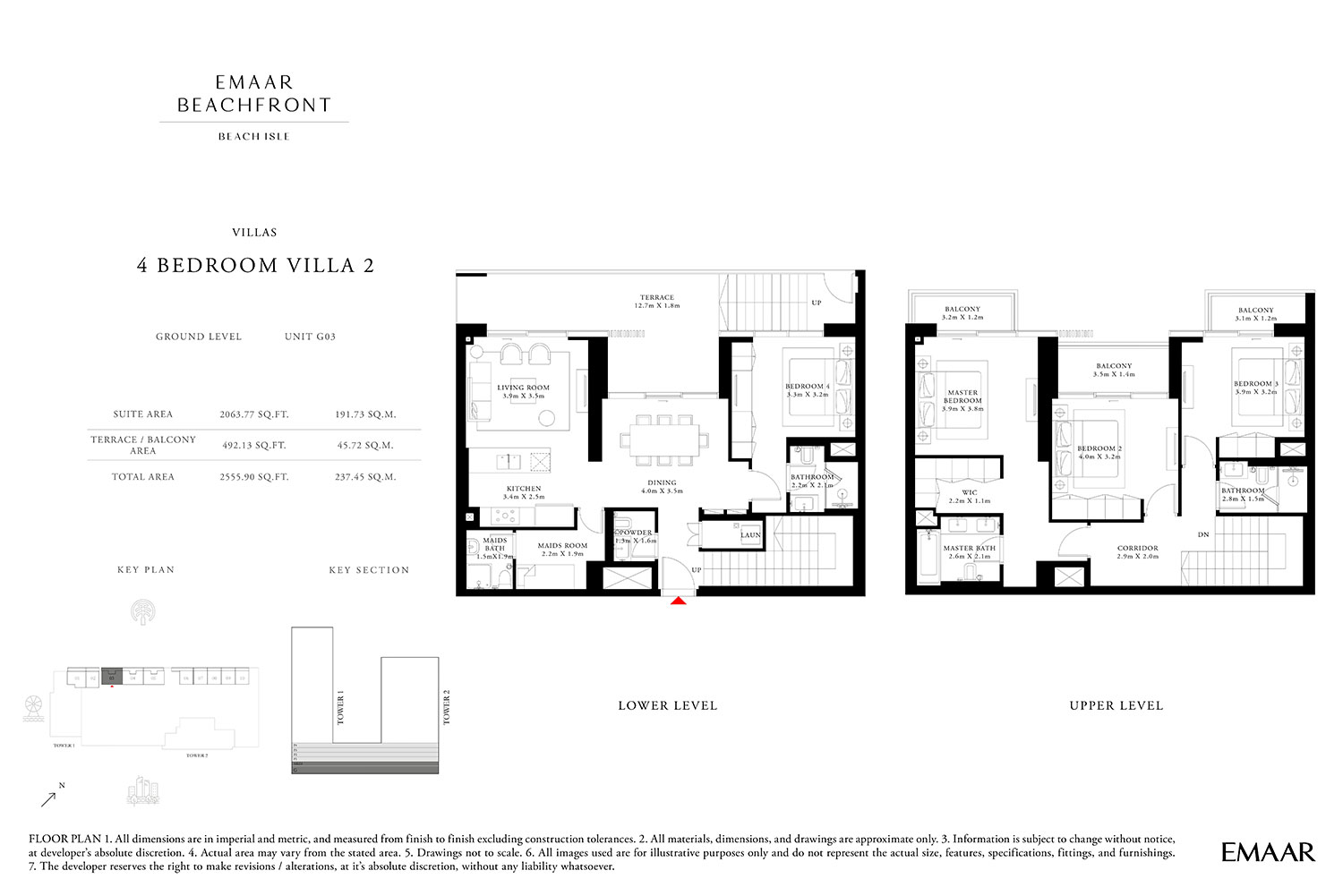 4 Bedroom floor plan
