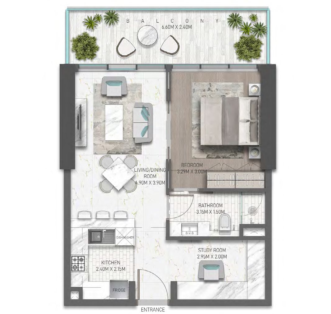 None floor plan
