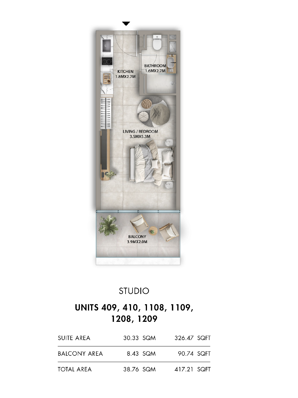 None floor plan