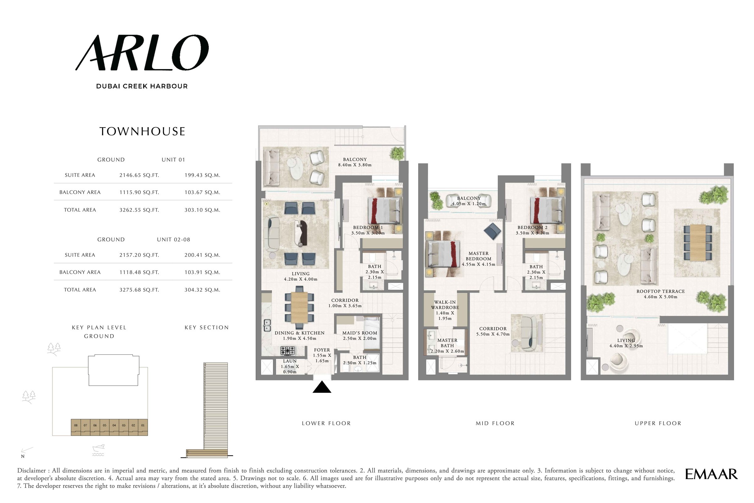 Townhouse floor plan