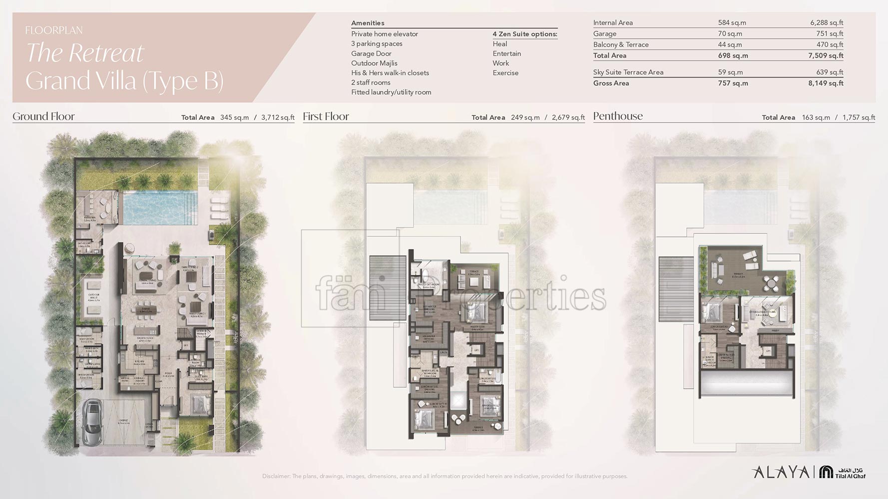 5 bedroom floor plan