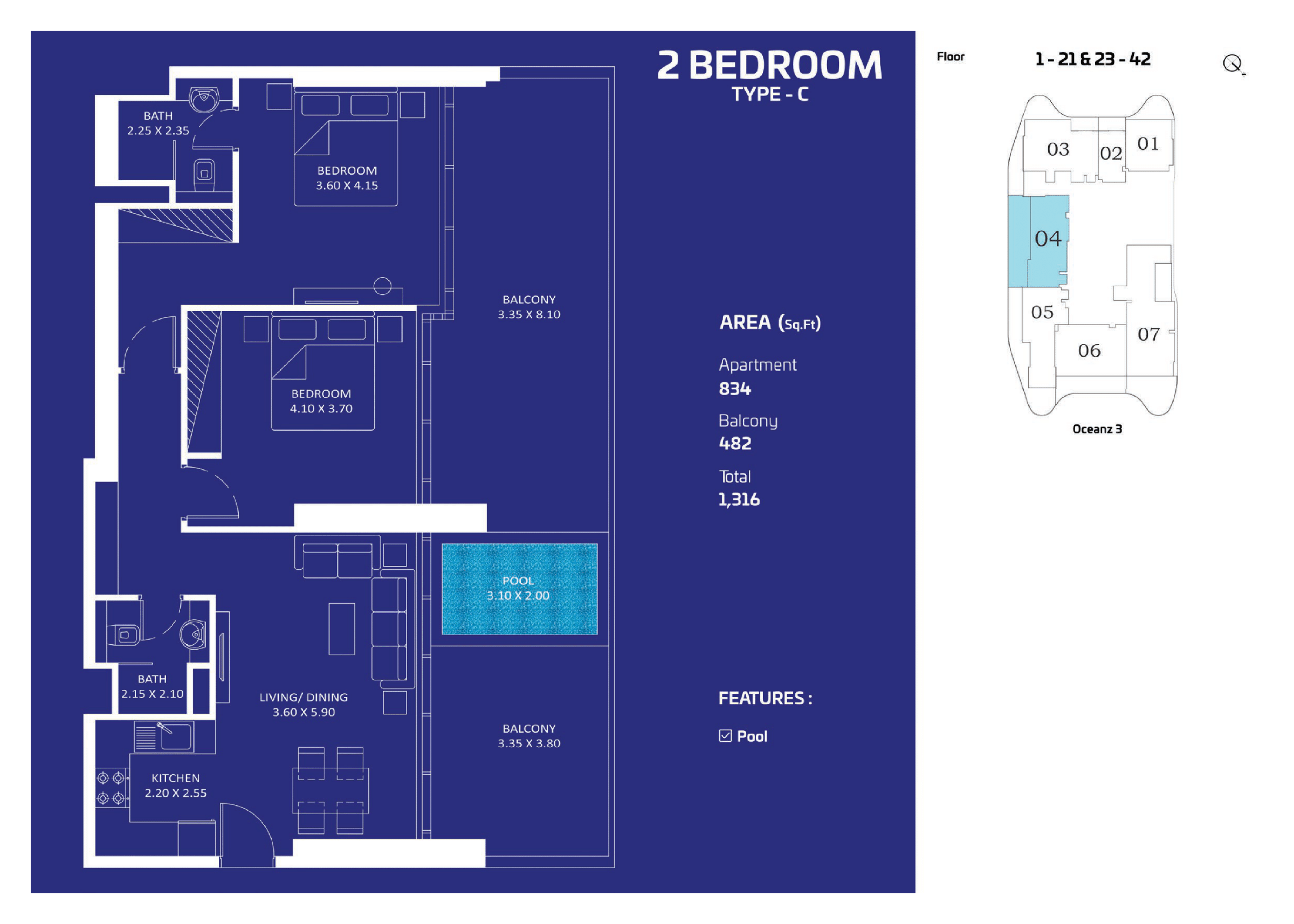 None floor plan