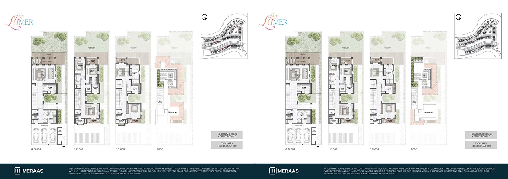 4 Bedroom Type C floor plan