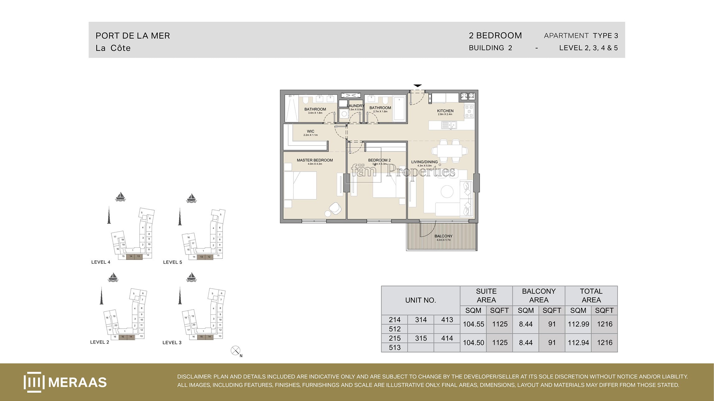 Type 3 floor plan