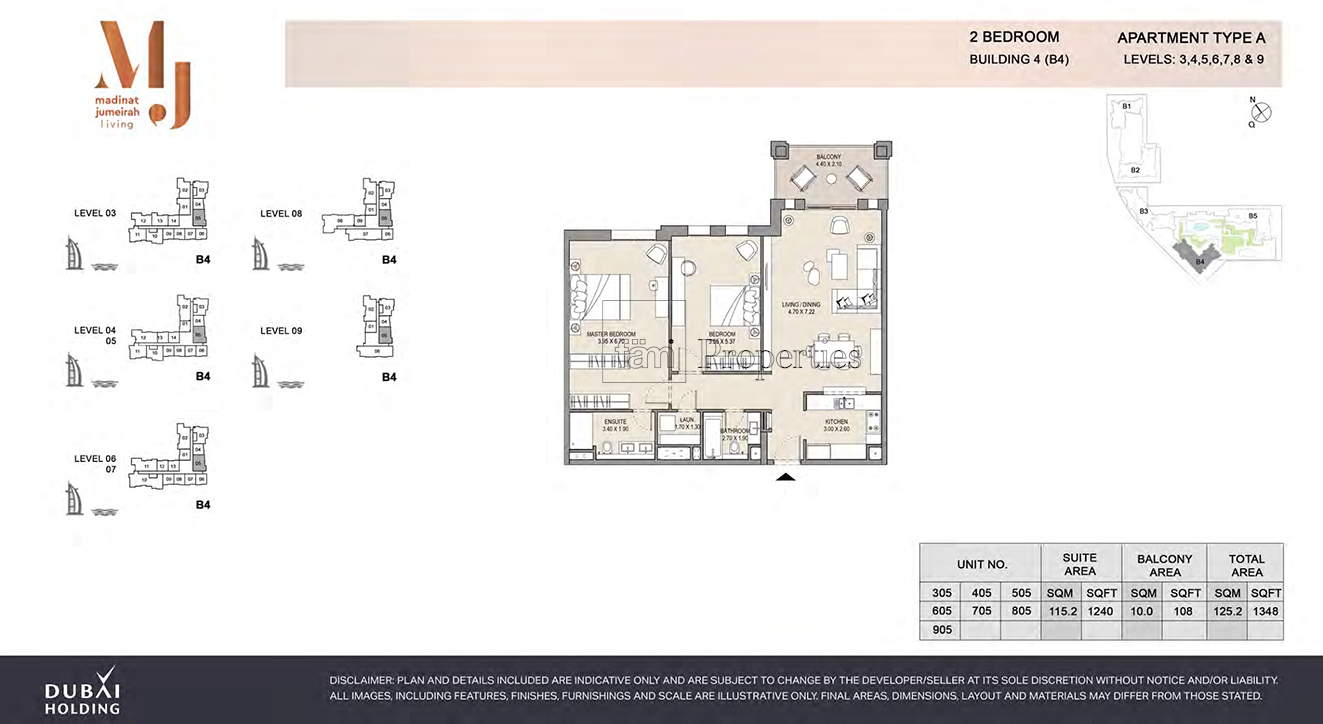2 Bedroom floor plan