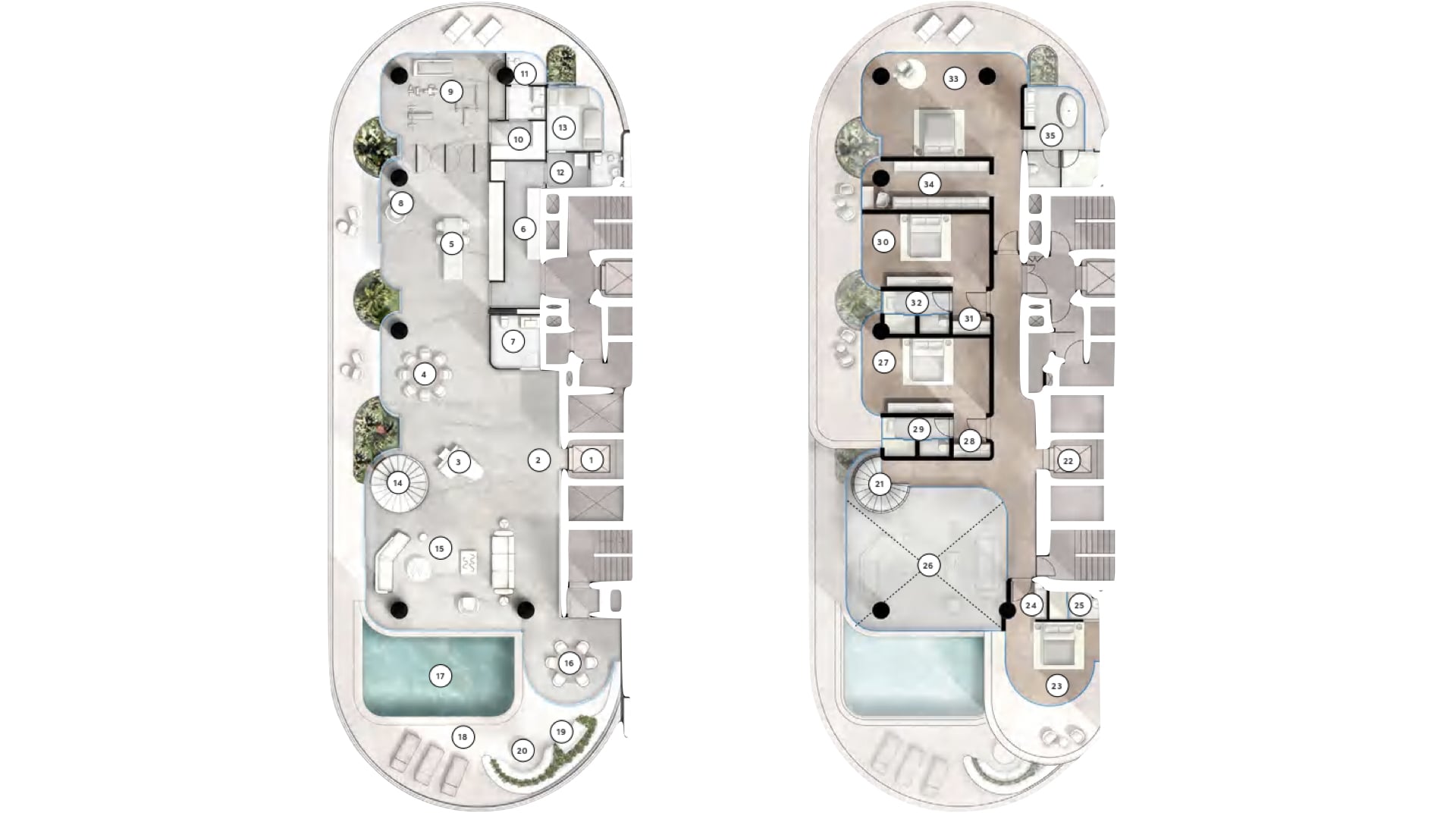 5BR - Sky Mansion floor plan