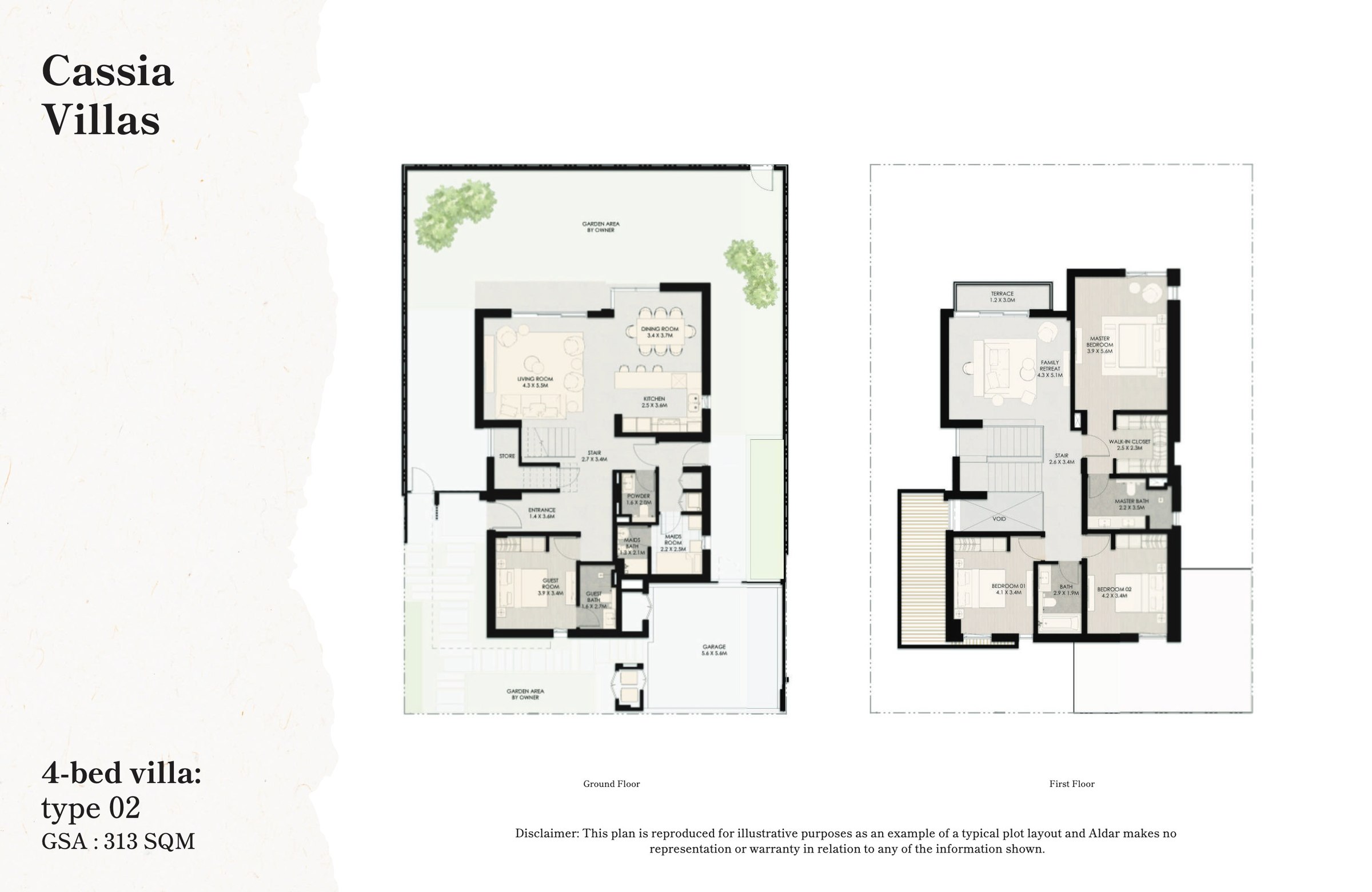 Cassia Villas - Type 2 - 4BR floor plan