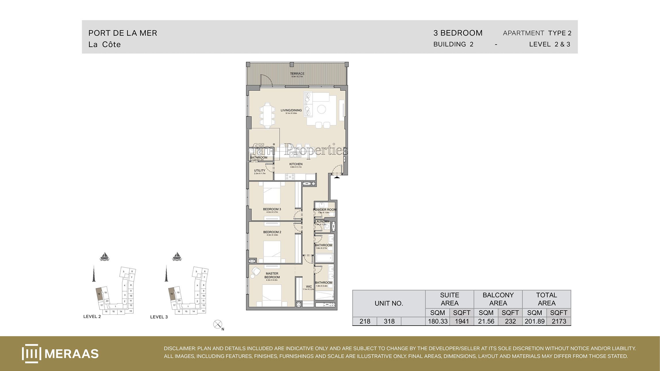 Type 2 floor plan