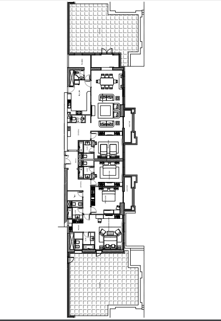 4 Bedroom floor plan
