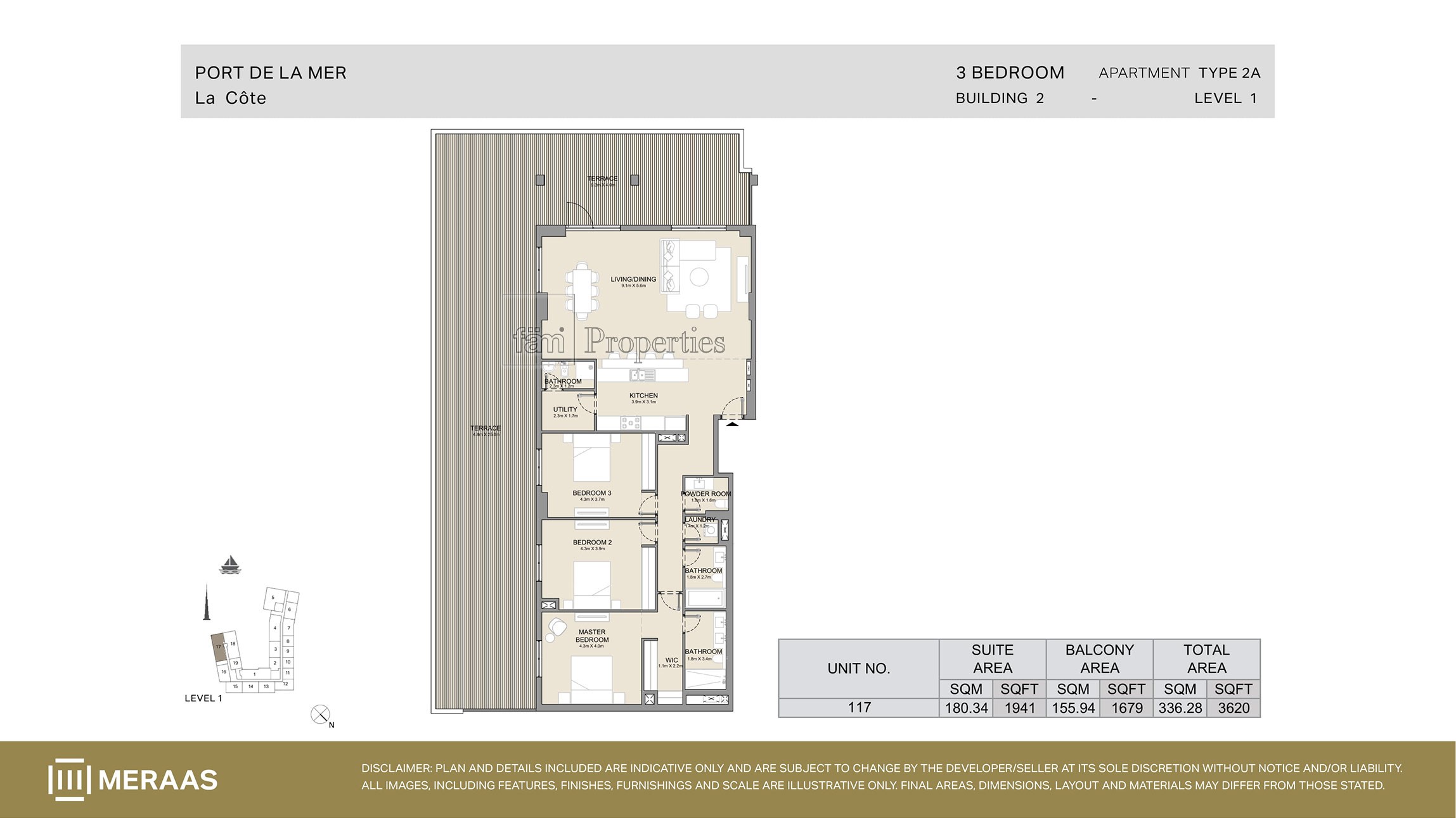 Type 2A floor plan