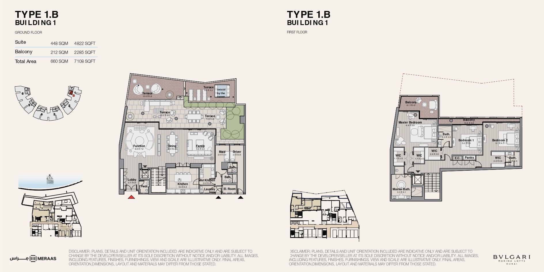 Type 1B floor plan