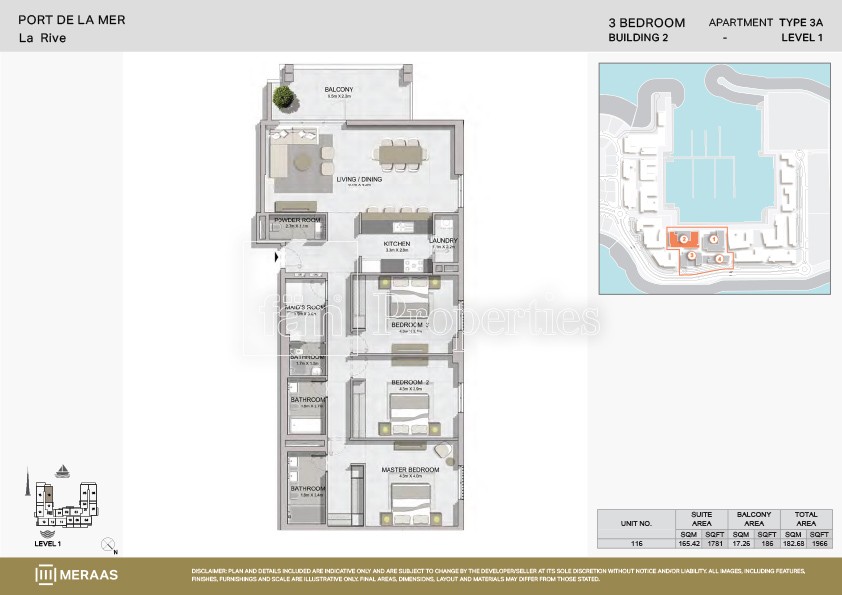 Type 3A floor plan
